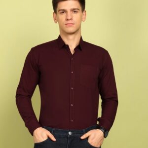 Mens Wine Colour Shirt/Wine Colour Casual shirts/Wine colour office shirts